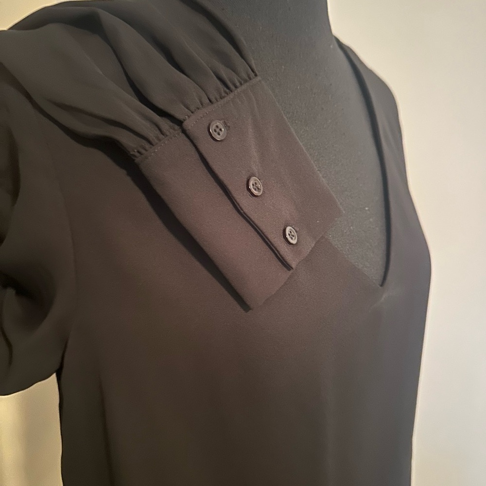 Three Eighty Two black blouse - image 4